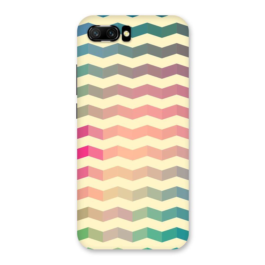 Seamless ZigZag Design Back Case for Honor 10