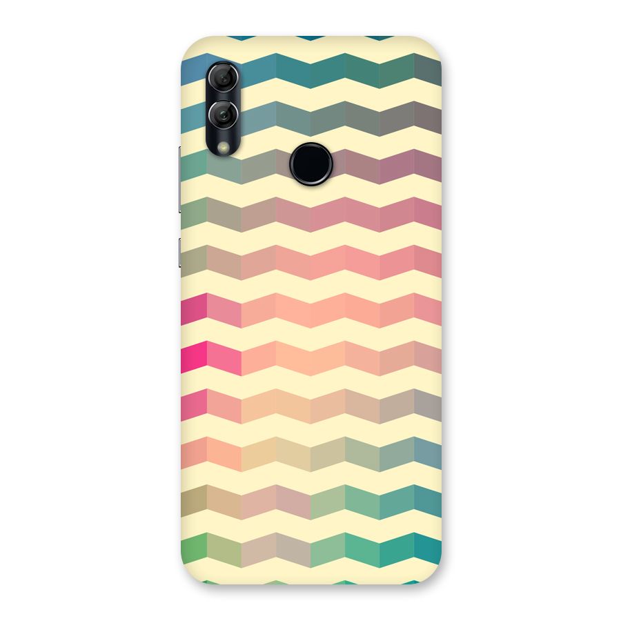 Seamless ZigZag Design Back Case for Honor 10 Lite