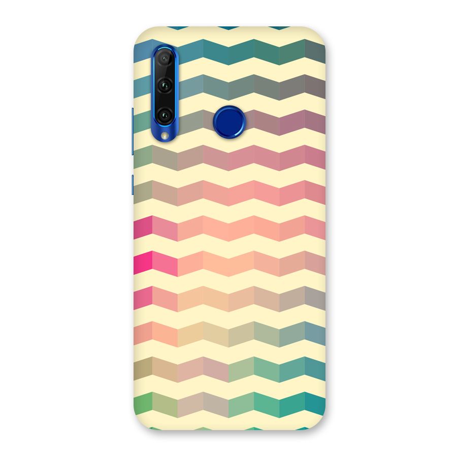 Seamless ZigZag Design Back Case for Honor 20i
