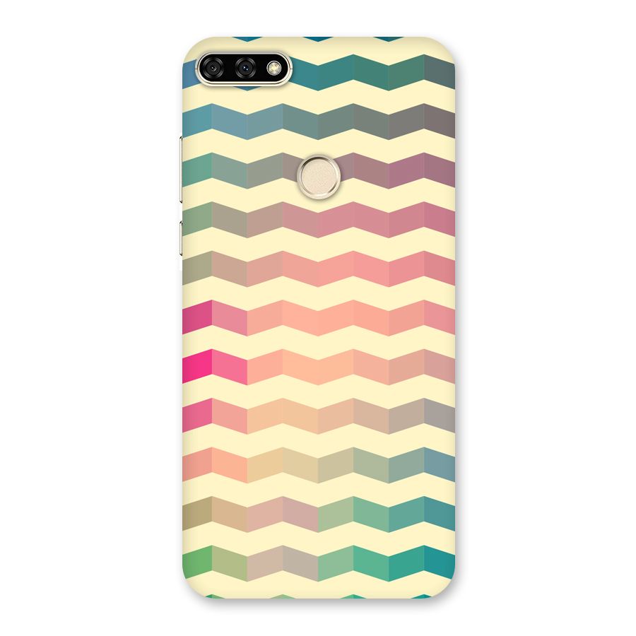 Seamless ZigZag Design Back Case for Honor 7A