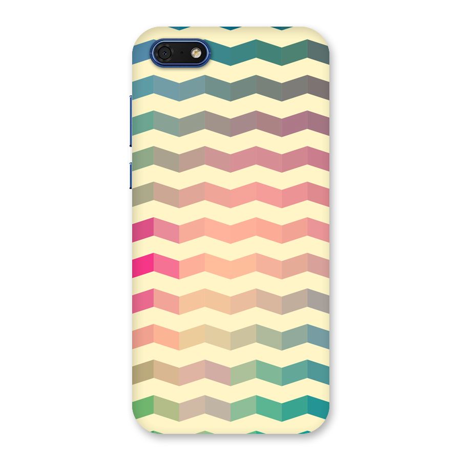 Seamless ZigZag Design Back Case for Honor 7s
