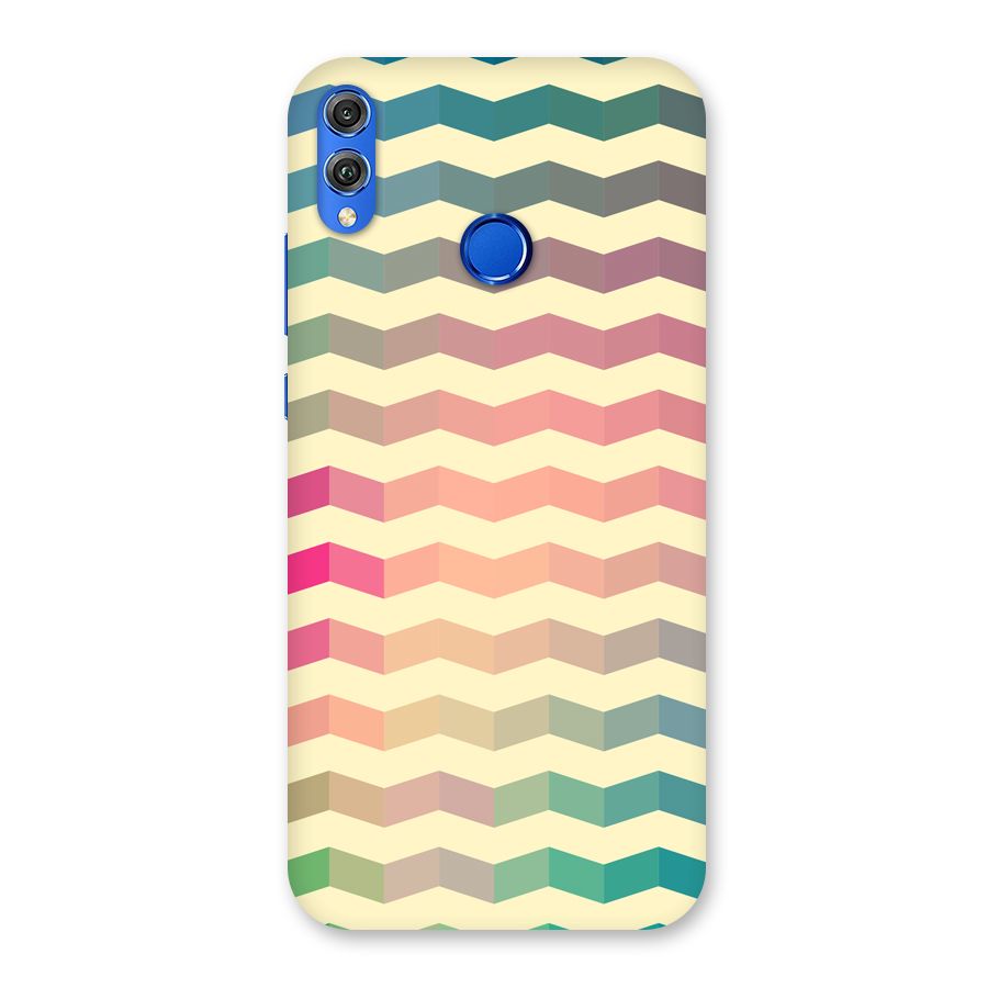 Seamless ZigZag Design Back Case for Honor 8X