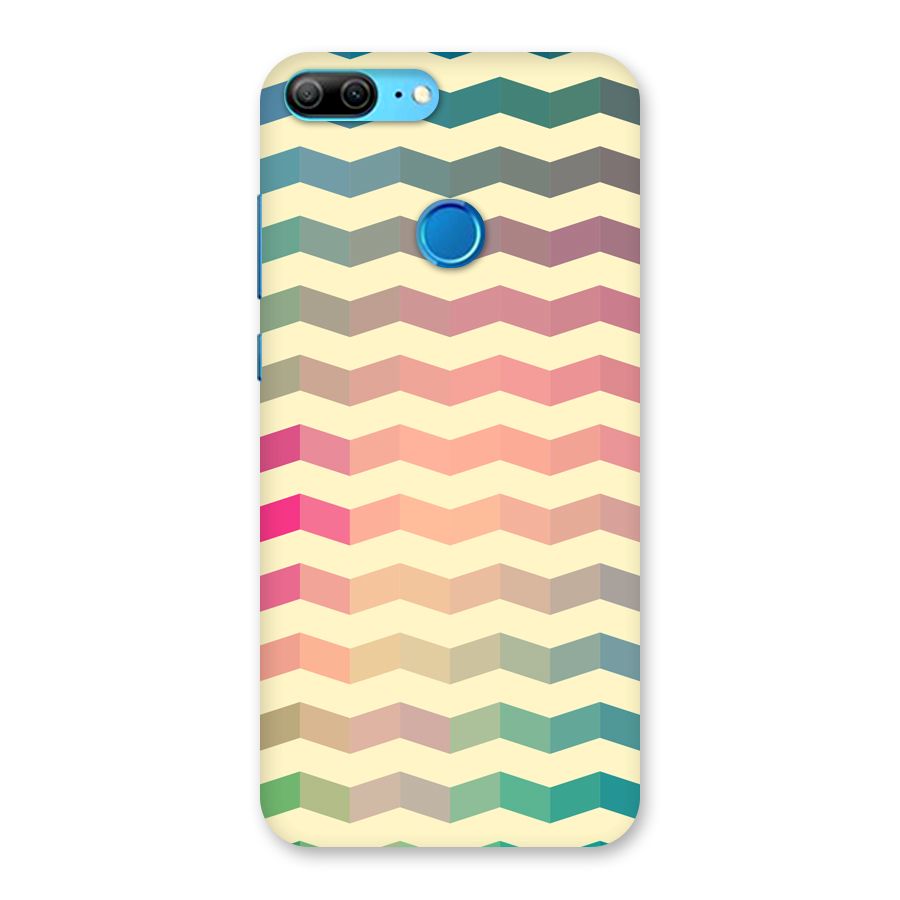 Seamless ZigZag Design Back Case for Honor 9 Lite