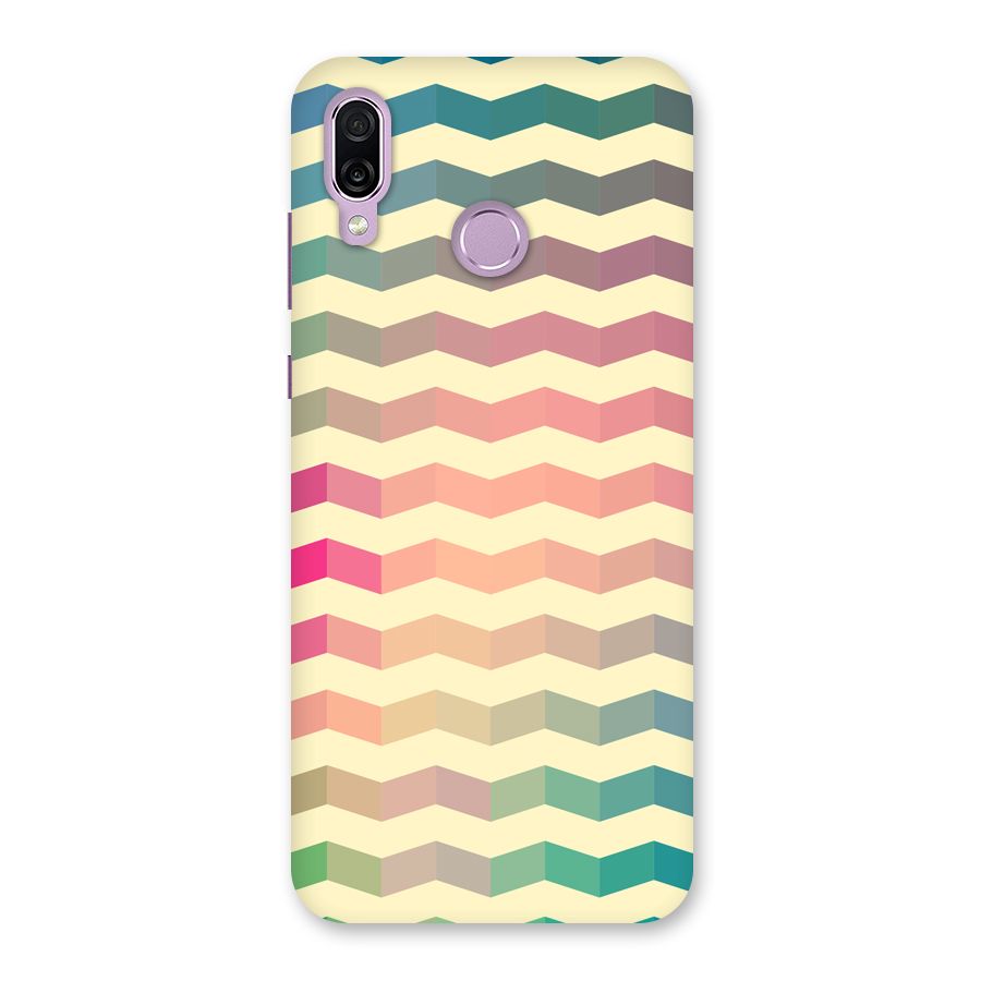Seamless ZigZag Design Back Case for Honor Play