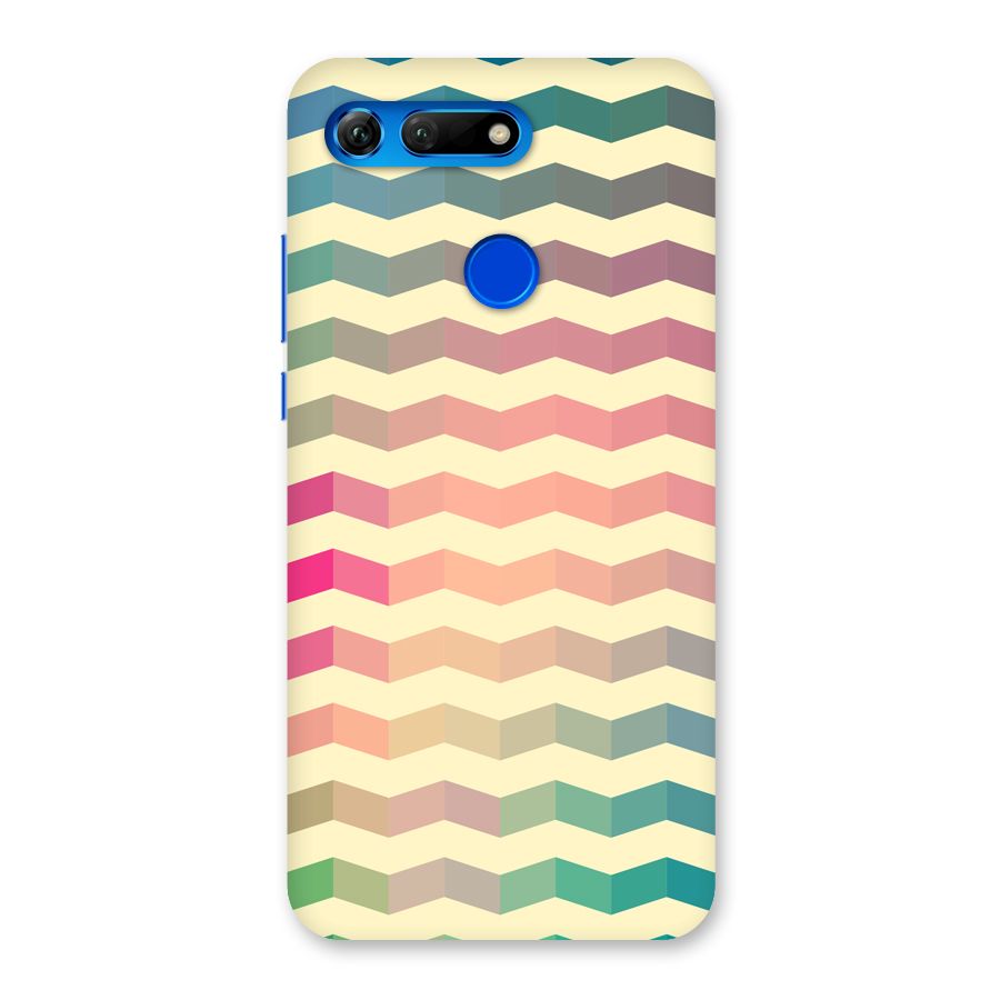 Seamless ZigZag Design Back Case for Honor View 20