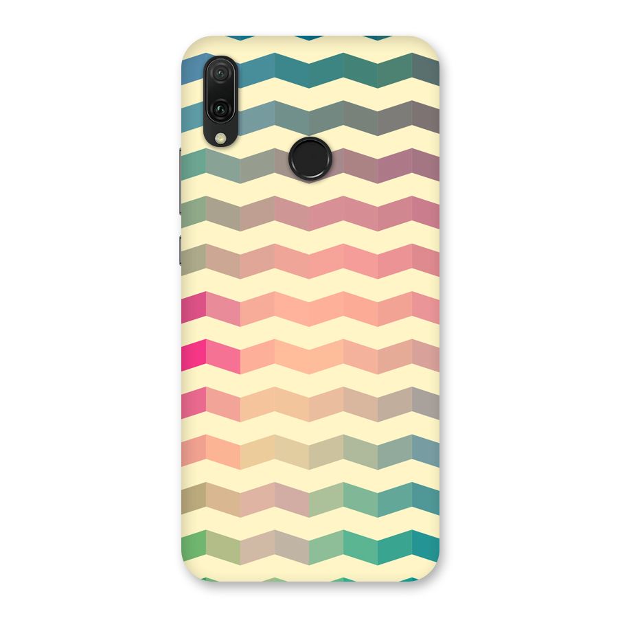 Seamless ZigZag Design Back Case for Huawei Y9 (2019)