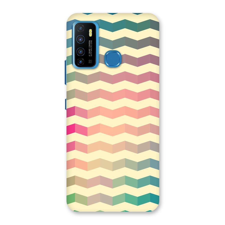Seamless ZigZag Design Back Case for Infinix Hot 9
