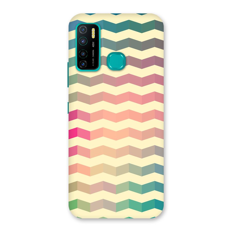 Seamless ZigZag Design Back Case for Infinix Hot 9 Pro