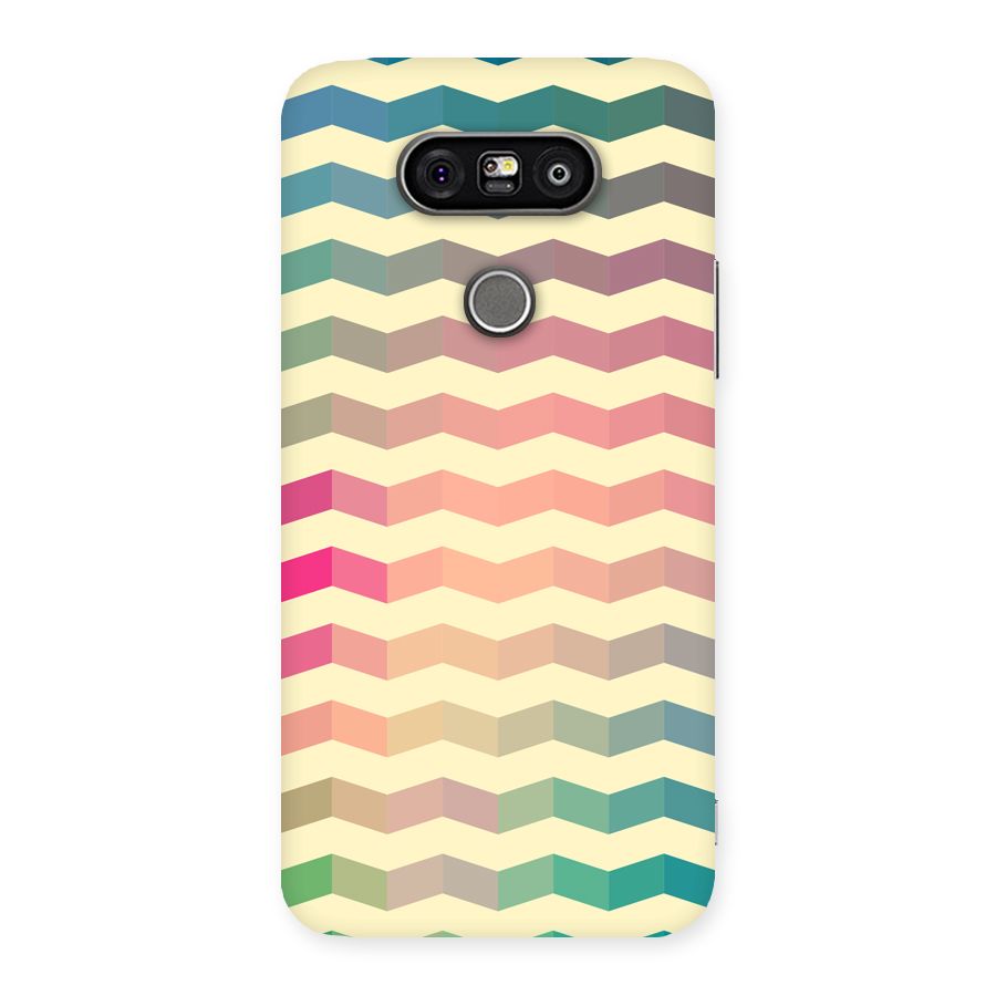 Seamless ZigZag Design Back Case for LG G5