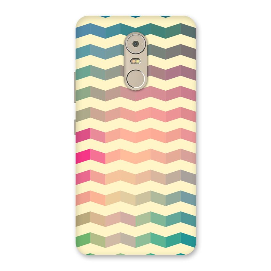 Seamless ZigZag Design Back Case for Lenovo K6 Note