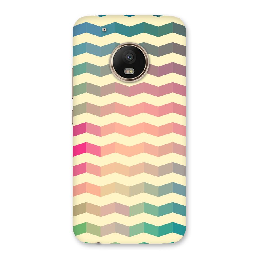 Seamless ZigZag Design Back Case for Moto G5 Plus