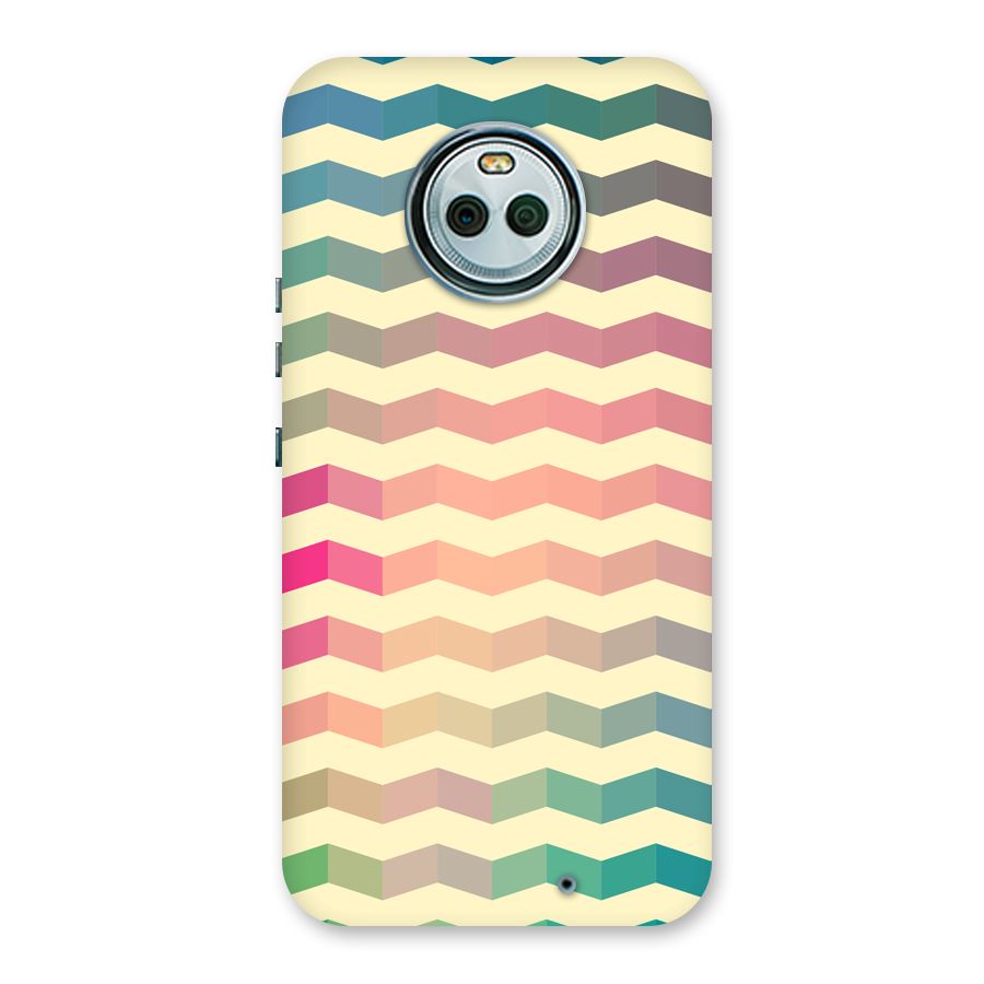 Seamless ZigZag Design Back Case for Moto X4