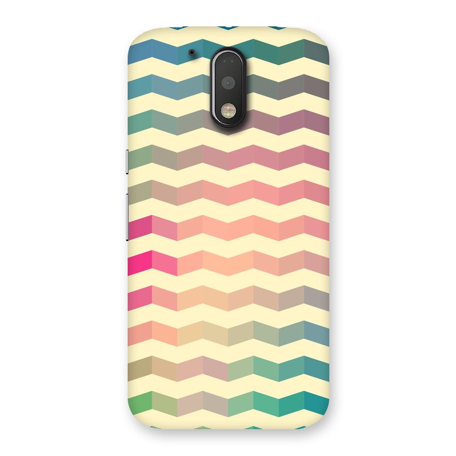 Seamless ZigZag Design Back Case for Motorola Moto G4 Plus