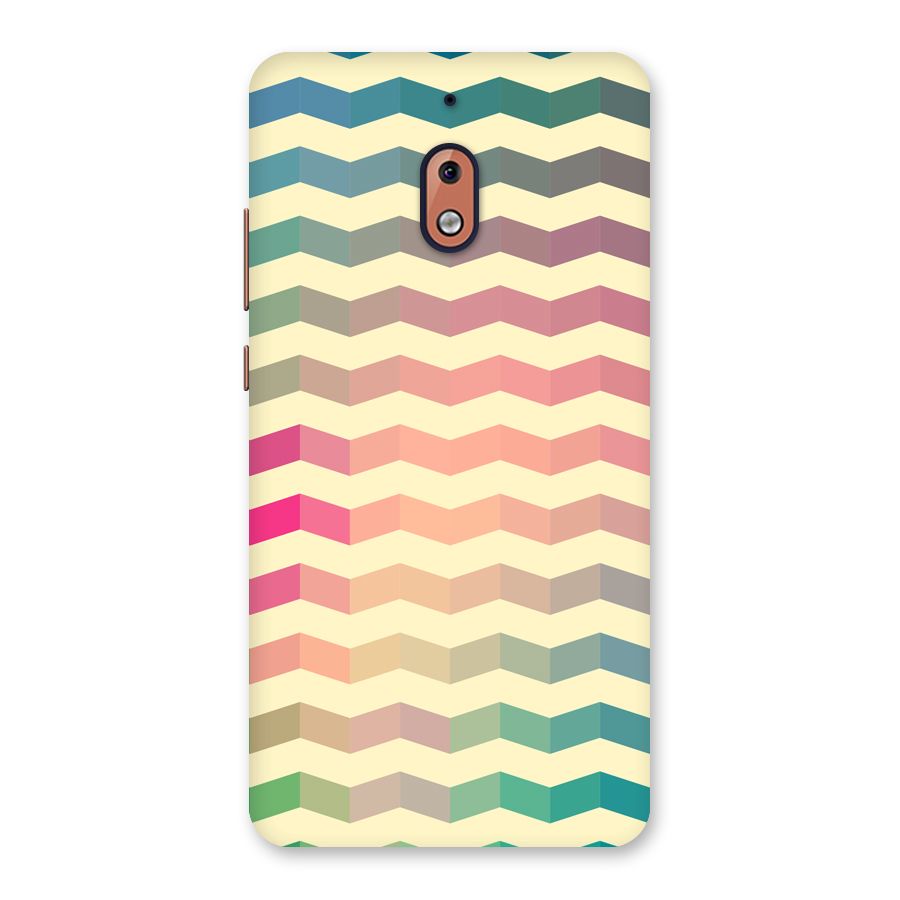 Seamless ZigZag Design Back Case for Nokia 2.1