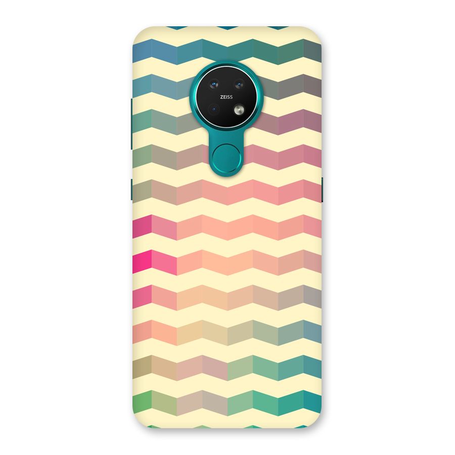 Seamless ZigZag Design Back Case for Nokia 7.2