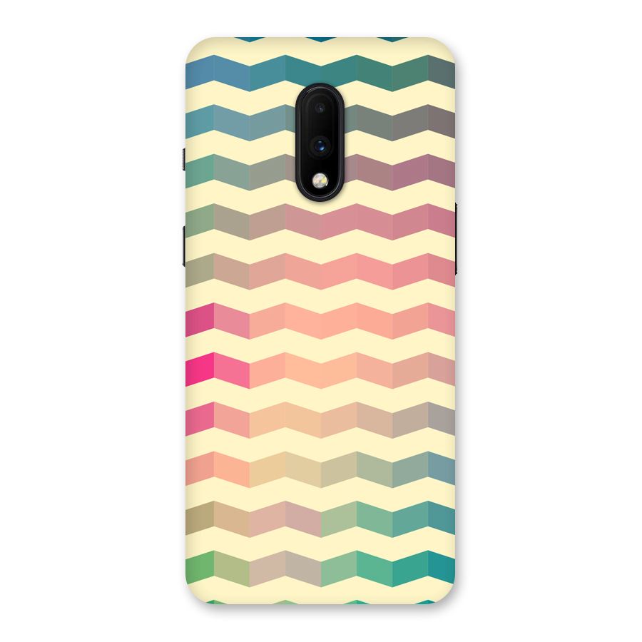 Seamless ZigZag Design Back Case for OnePlus 7