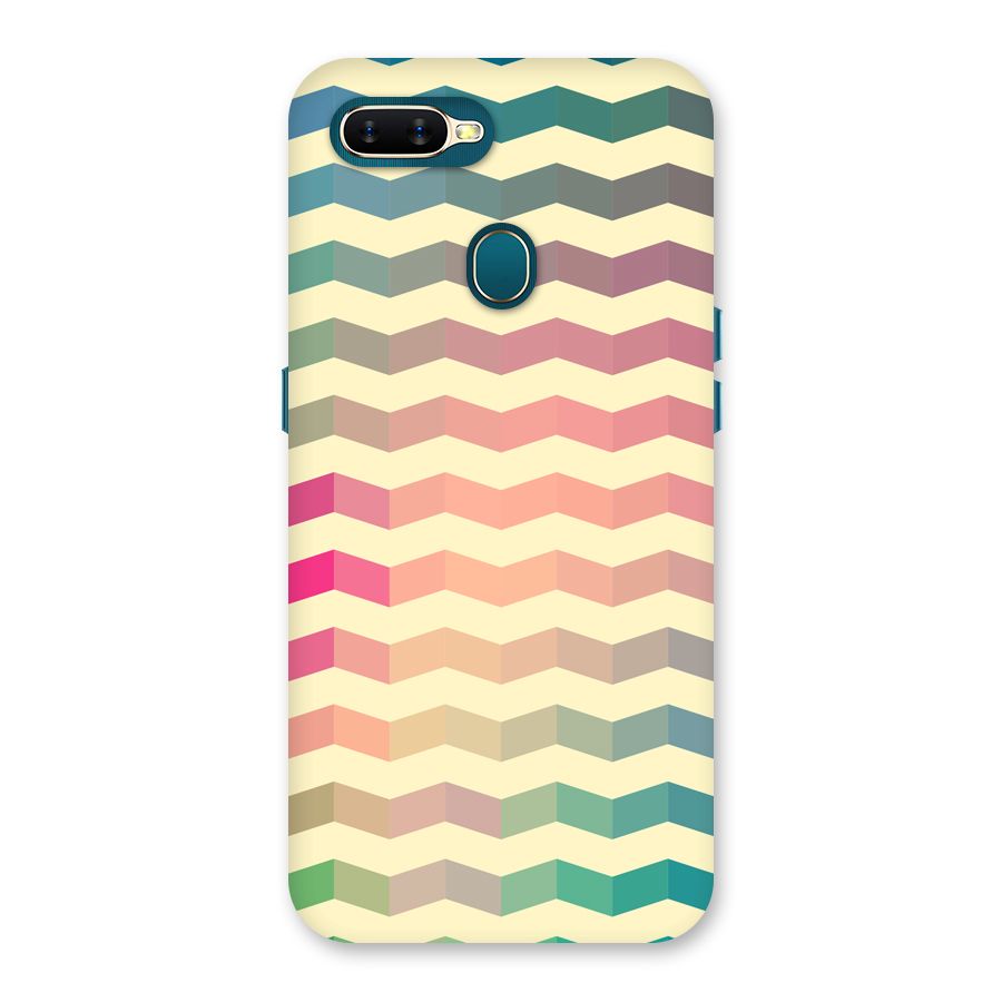 Seamless ZigZag Design Back Case for Oppo A11k