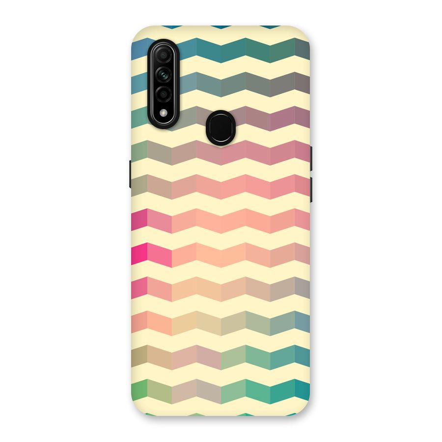 Seamless ZigZag Design Back Case for Oppo A31