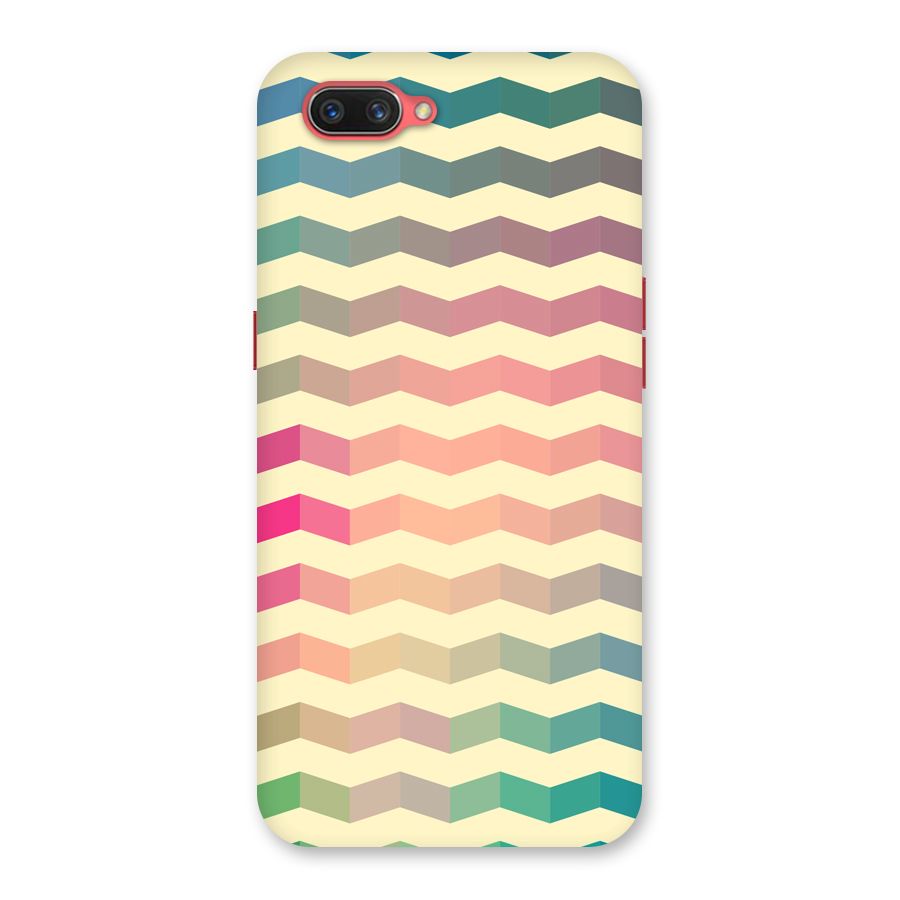 Seamless ZigZag Design Back Case for Oppo A3s