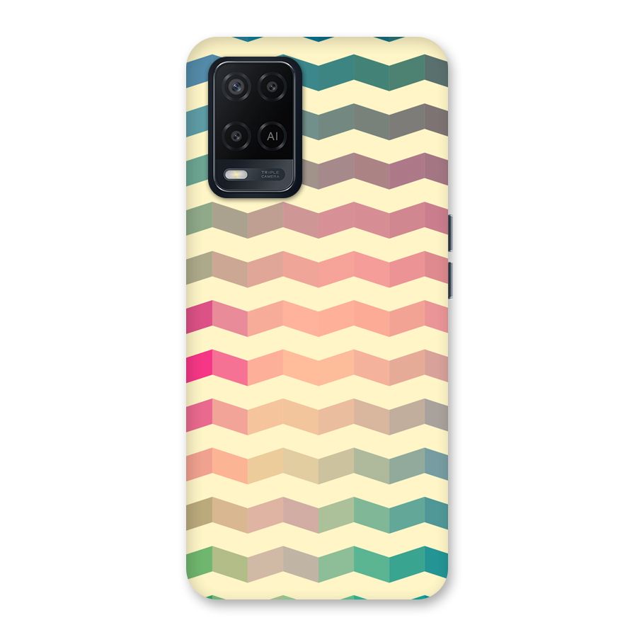 Seamless ZigZag Design Back Case for Oppo A54