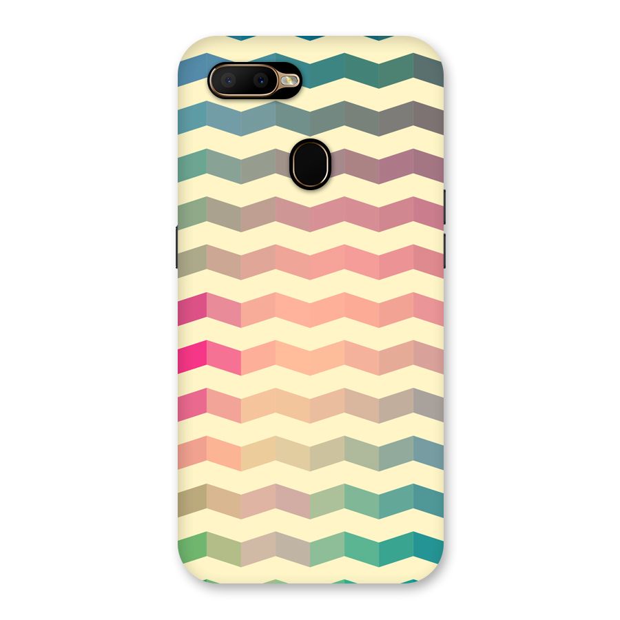 Seamless ZigZag Design Back Case for Oppo A5s