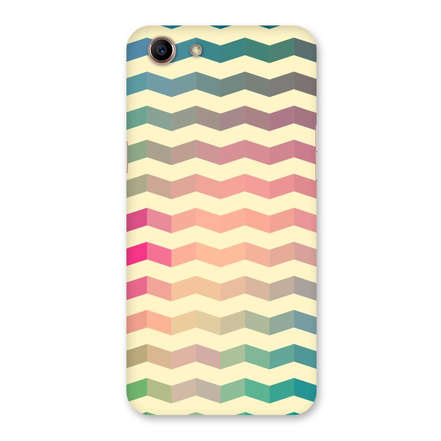 Seamless ZigZag Design Back Case for Oppo A83 (2018)