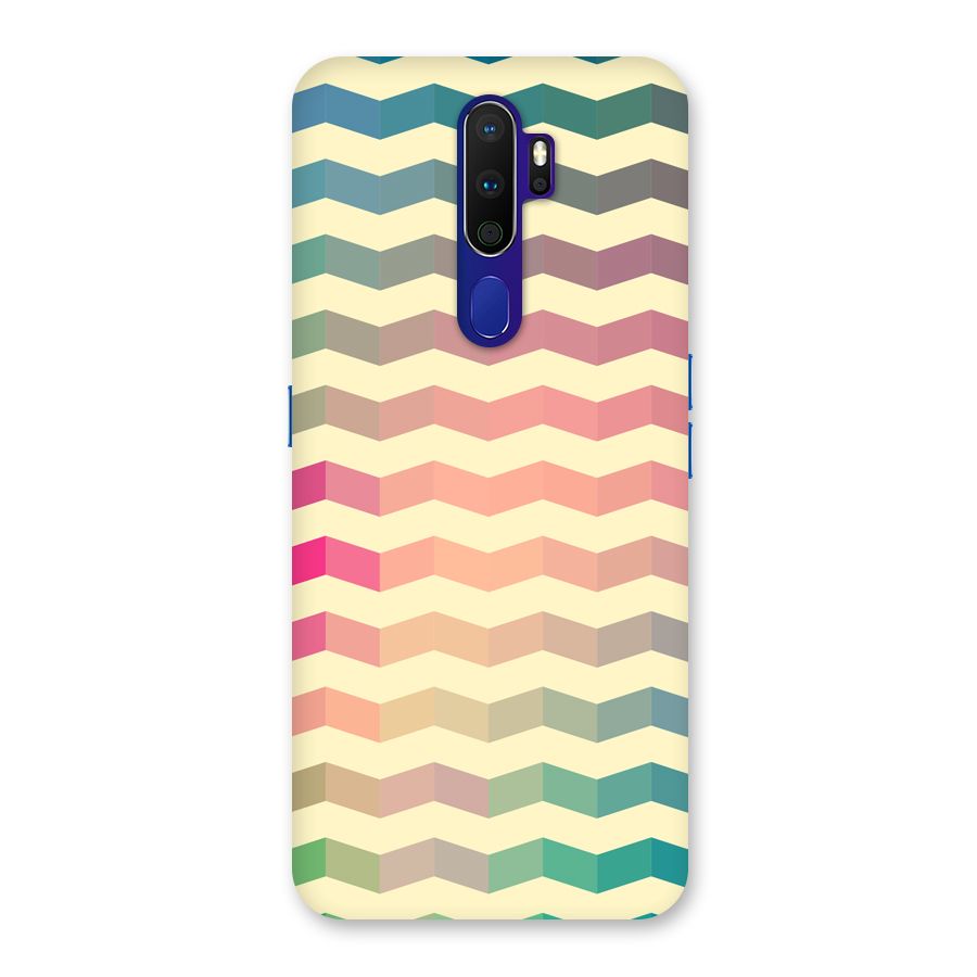 Seamless ZigZag Design Back Case for Oppo A9 (2020)