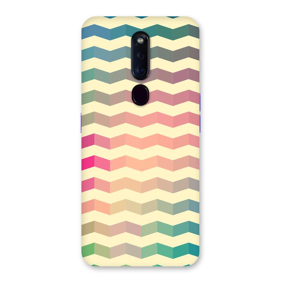 Seamless ZigZag Design Back Case for Oppo F11 Pro