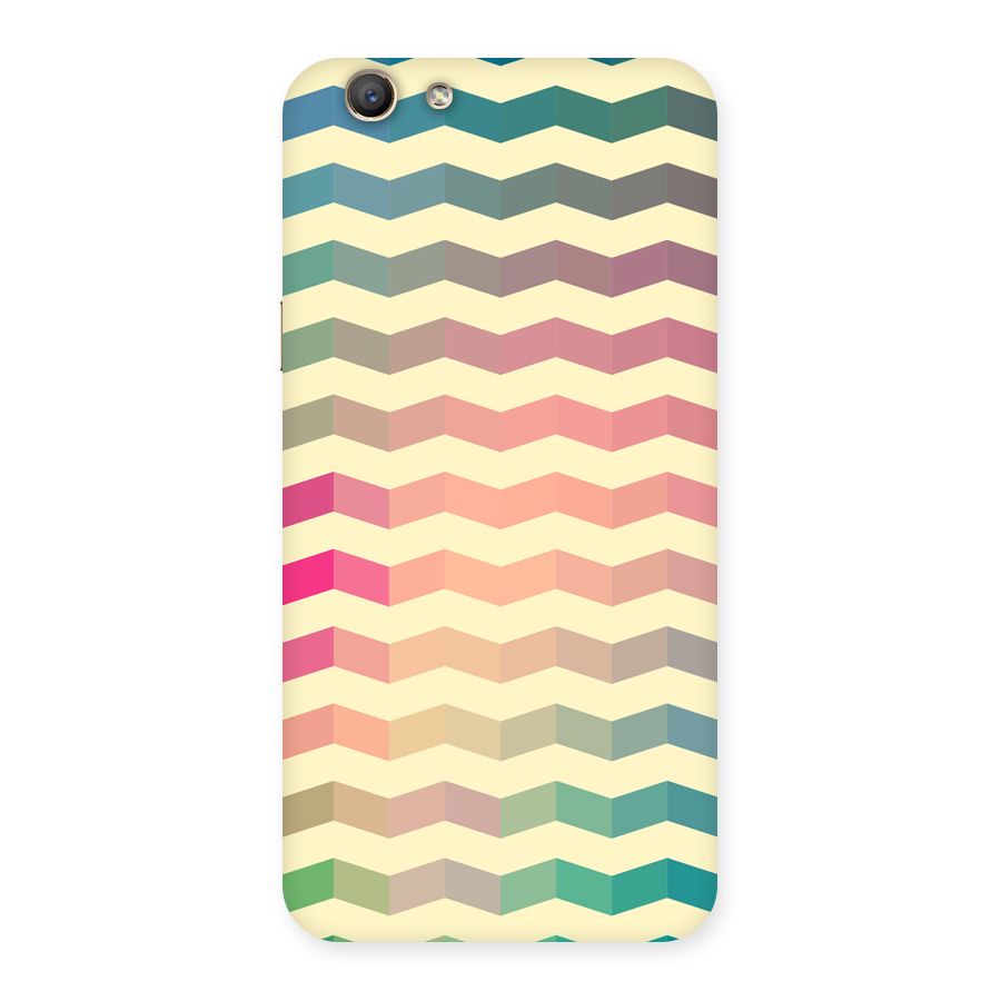 Seamless ZigZag Design Back Case for Oppo F1s