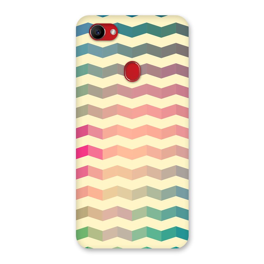 Seamless ZigZag Design Back Case for Oppo F7