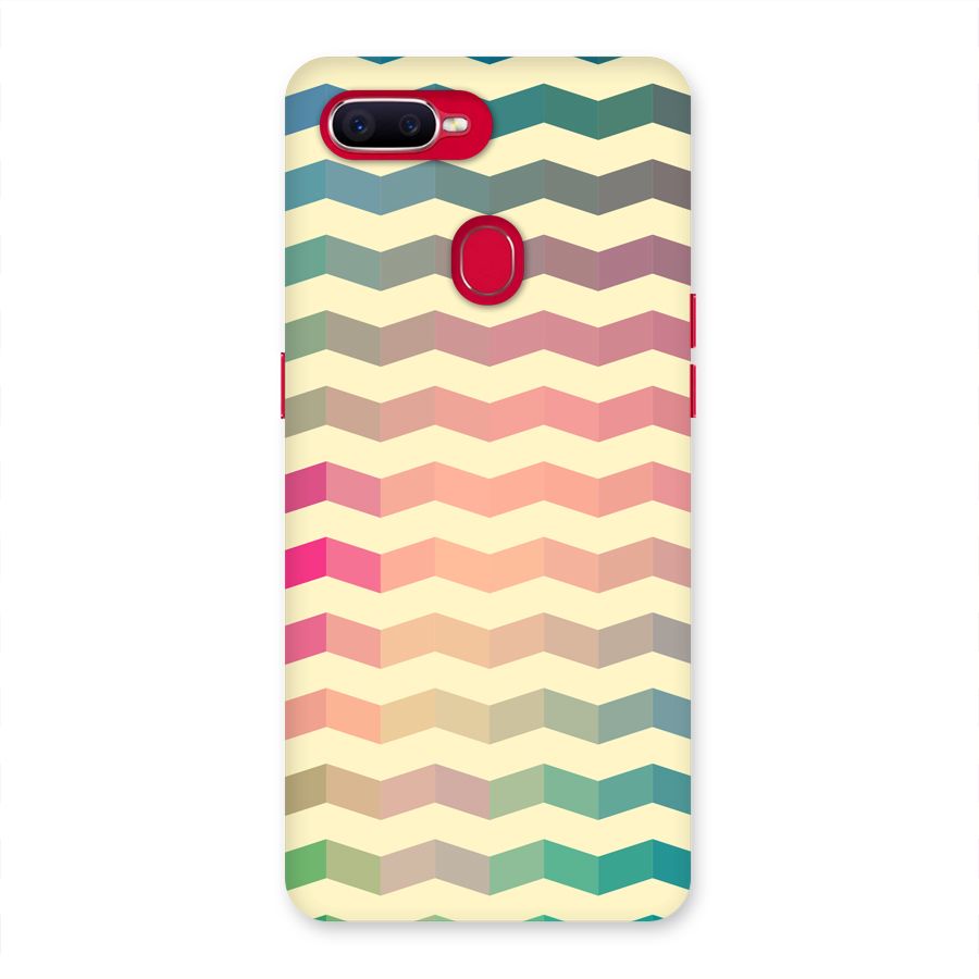 Seamless ZigZag Design Back Case for Oppo F9 Pro
