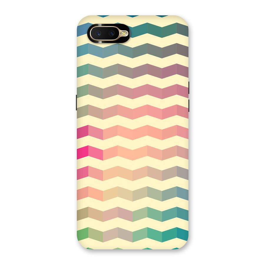 Seamless ZigZag Design Back Case for Oppo K1