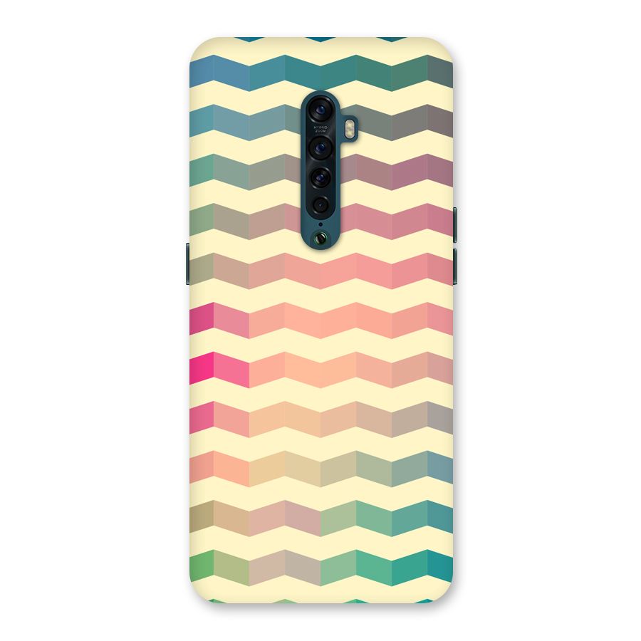 Seamless ZigZag Design Back Case for Oppo Reno2