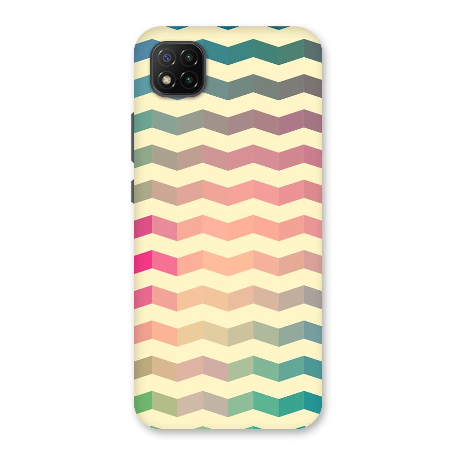 Seamless ZigZag Design Back Case for Poco C3