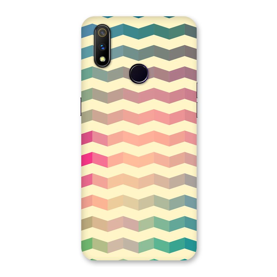 Seamless ZigZag Design Back Case for Realme 3 Pro