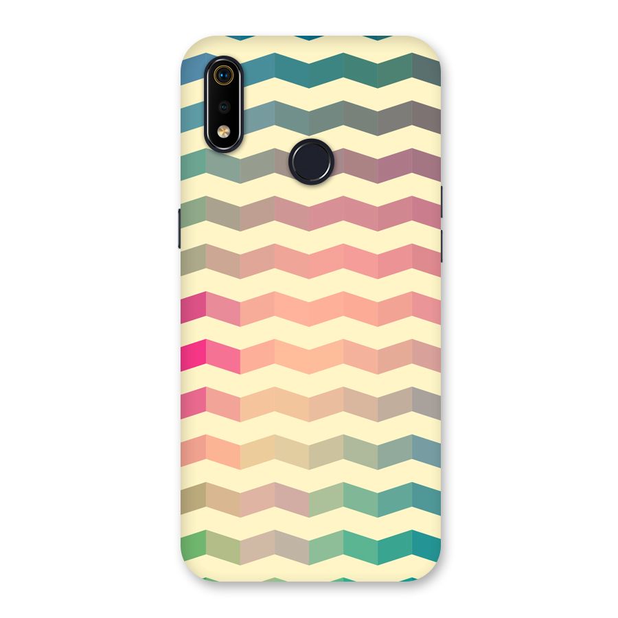 Seamless ZigZag Design Back Case for Realme 3i