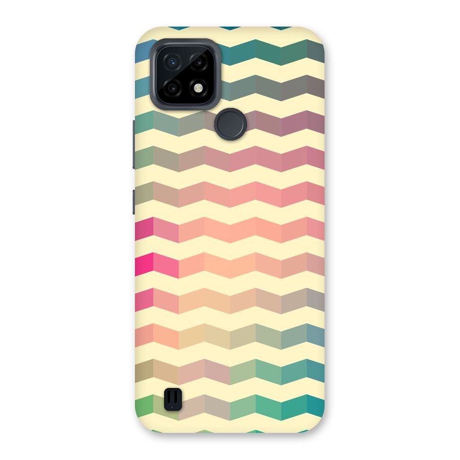 Seamless ZigZag Design Back Case for Realme C21
