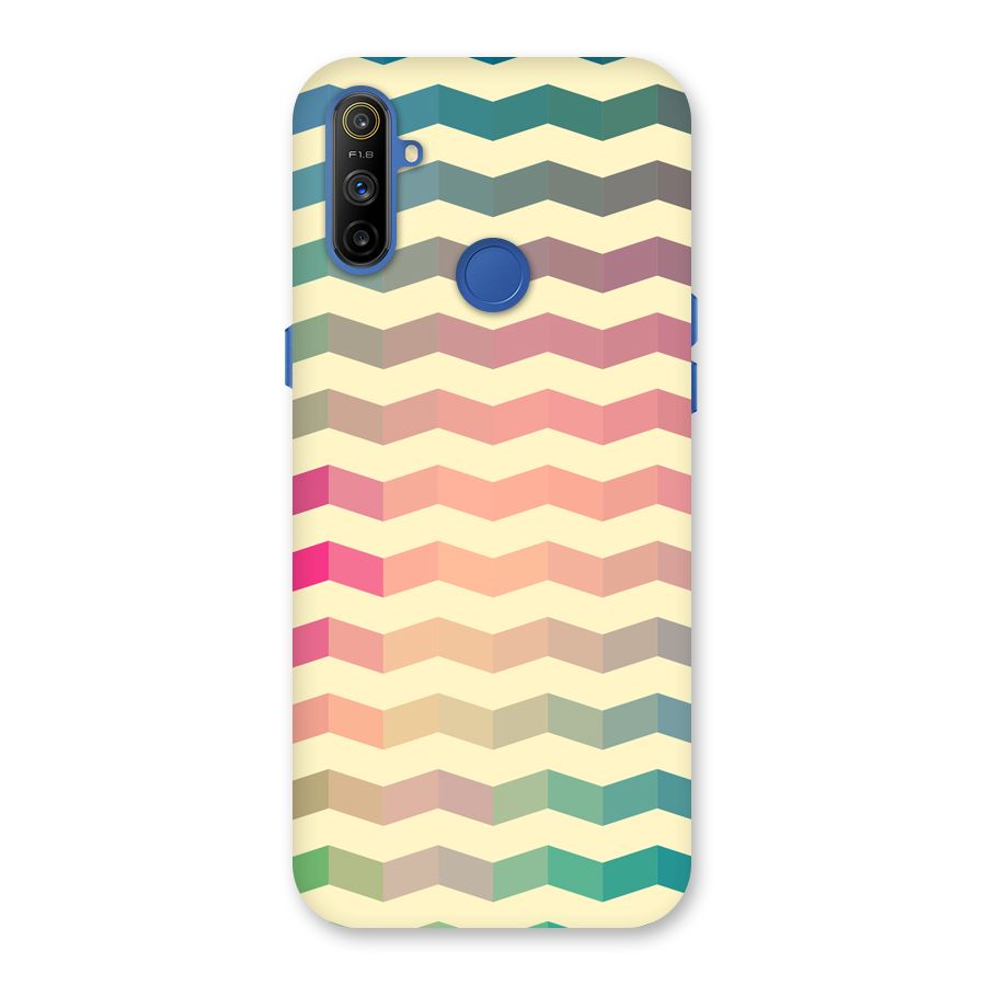 Seamless ZigZag Design Back Case for Realme Narzo 10A