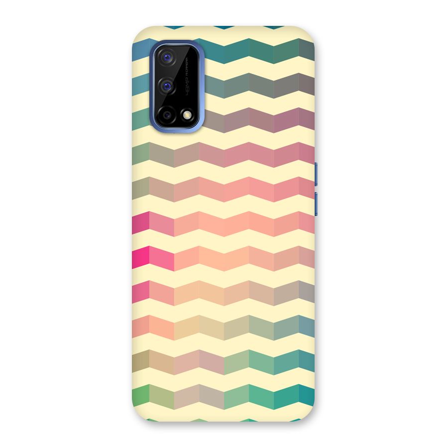 Seamless ZigZag Design Back Case for Realme Narzo 30 Pro