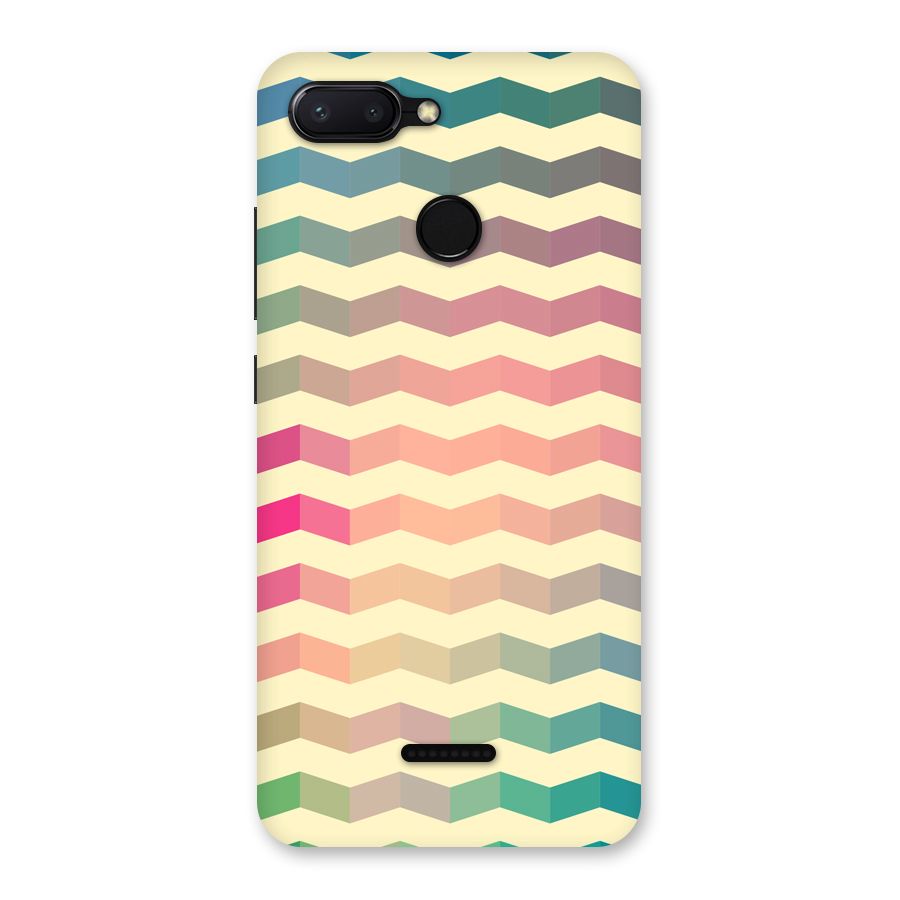 Seamless ZigZag Design Back Case for Redmi 6