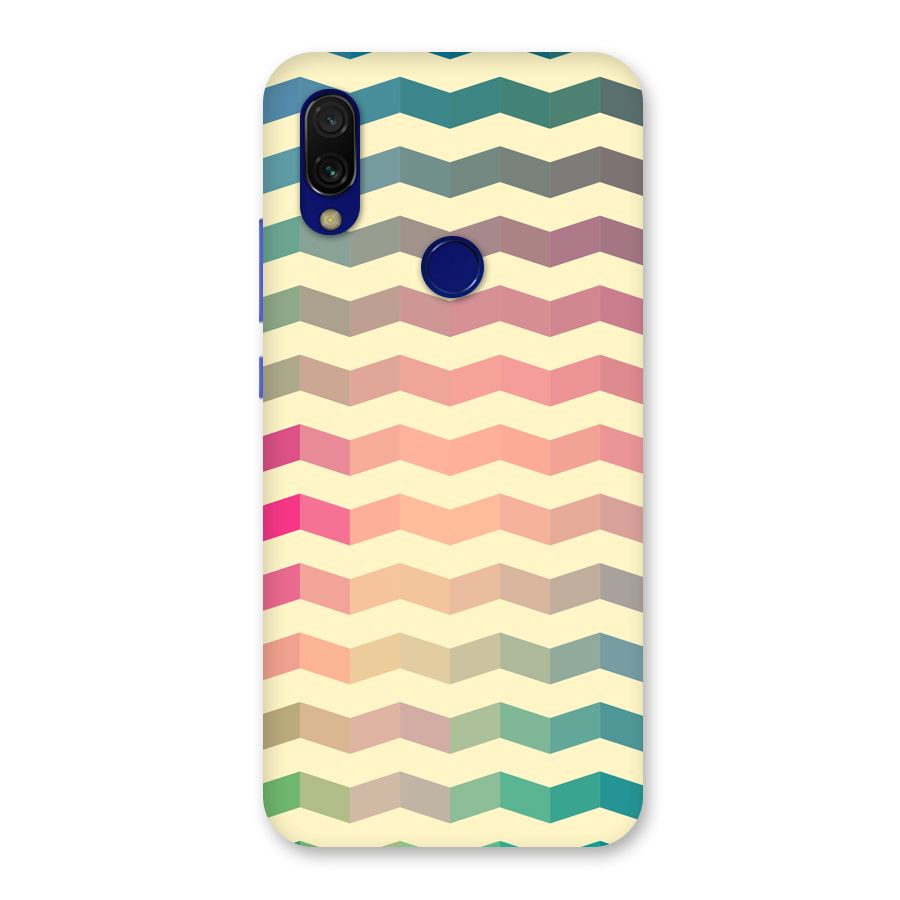 Seamless ZigZag Design Back Case for Redmi 7