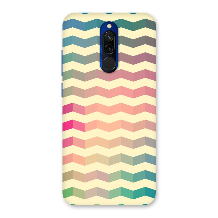Seamless ZigZag Design Back Case for Redmi 8