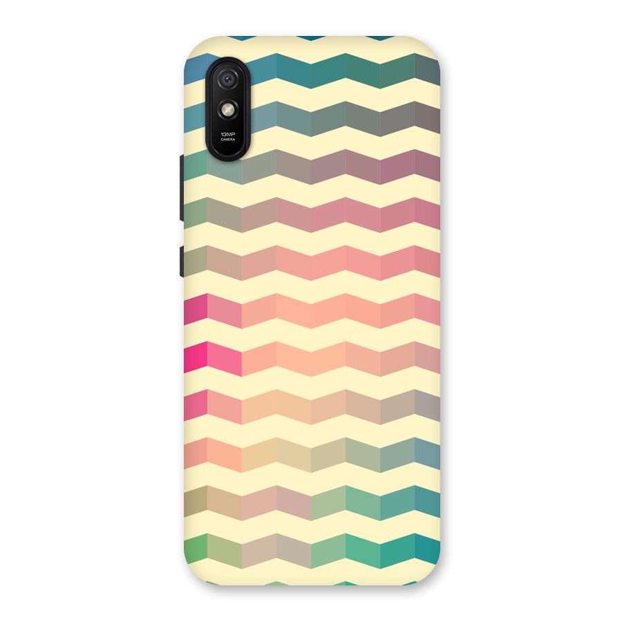 Seamless ZigZag Design Back Case for Redmi 9A