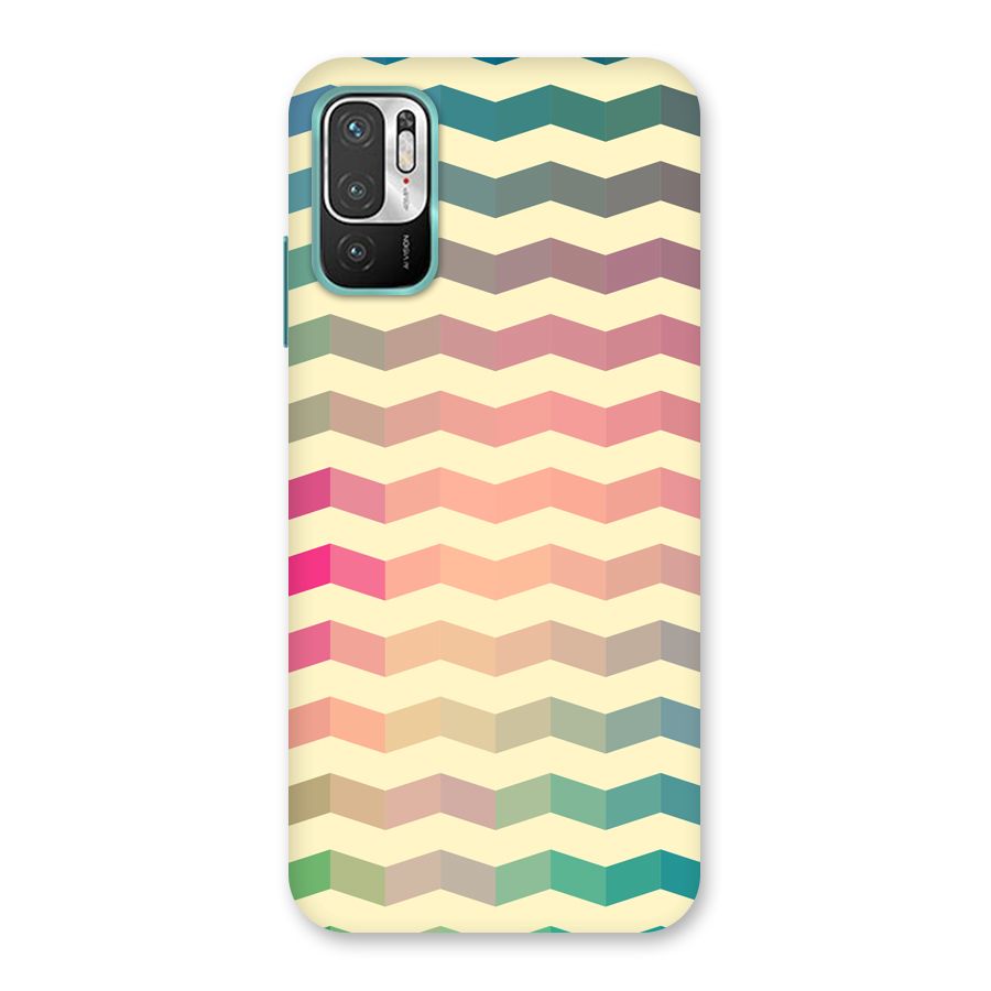 Seamless ZigZag Design Back Case for Redmi Note 10T 5G