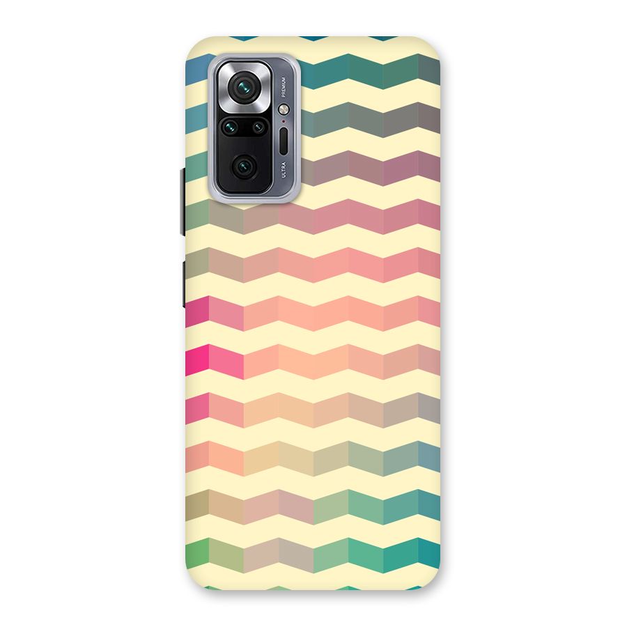Seamless ZigZag Design Back Case for Redmi Note 10 Pro Max
