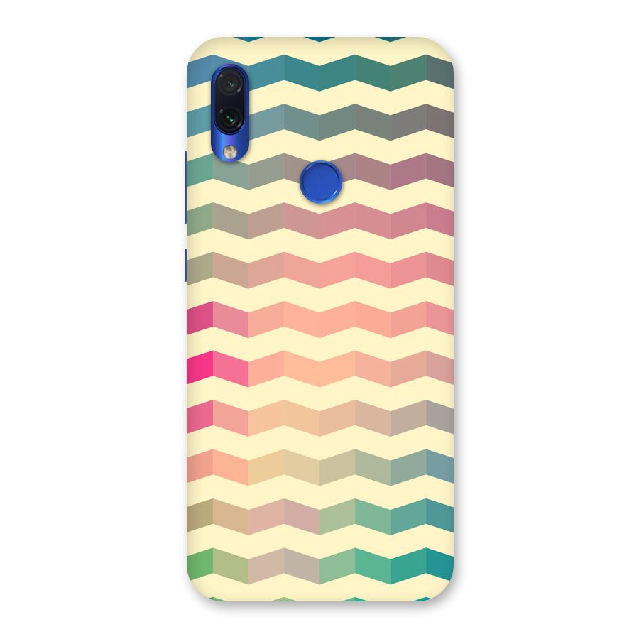 Seamless ZigZag Design Back Case for Redmi Note 7