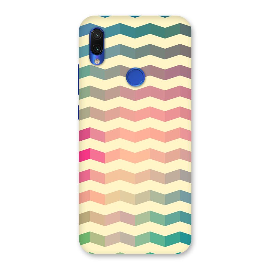 Seamless ZigZag Design Back Case for Redmi Note 7S