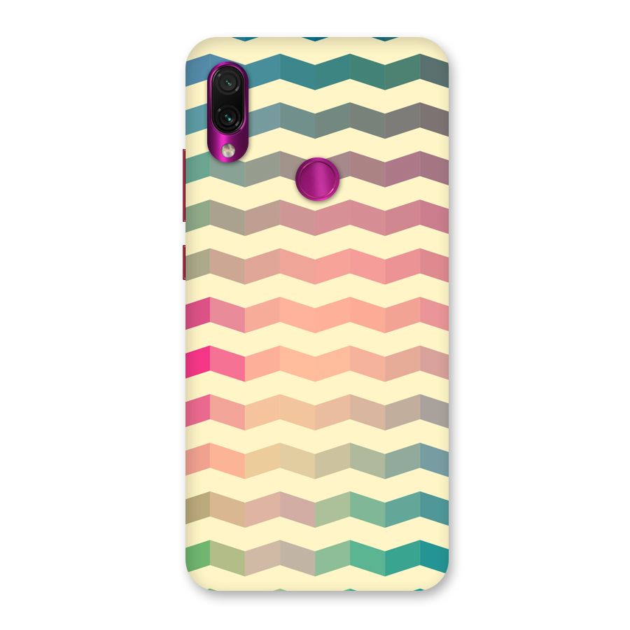 Seamless ZigZag Design Back Case for Redmi Note 7 Pro
