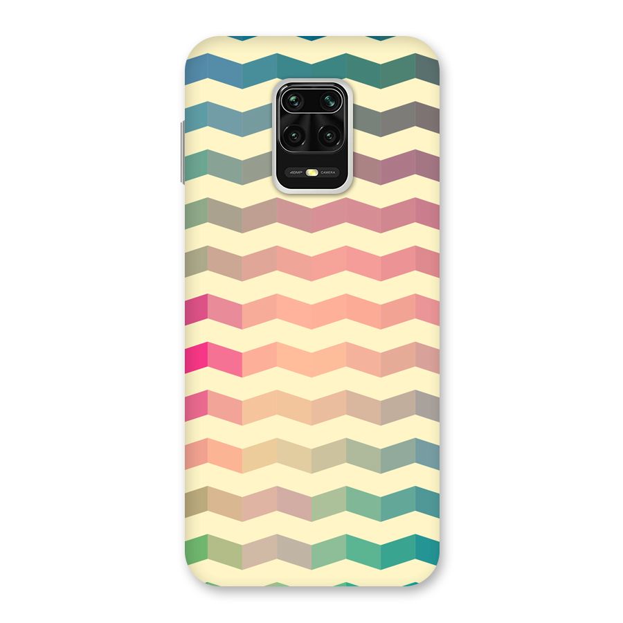 Seamless ZigZag Design Back Case for Redmi Note 9 Pro