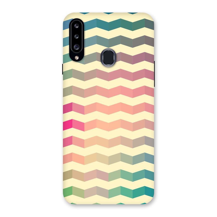 Seamless ZigZag Design Back Case for Samsung Galaxy A20s